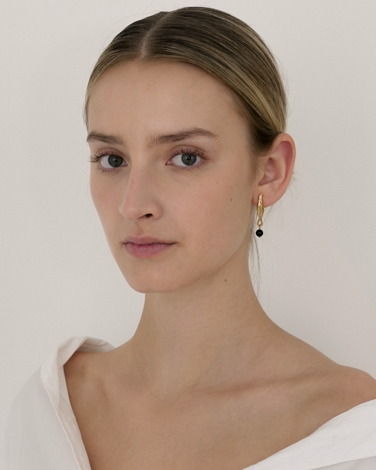 Idun ørering guldbelagt