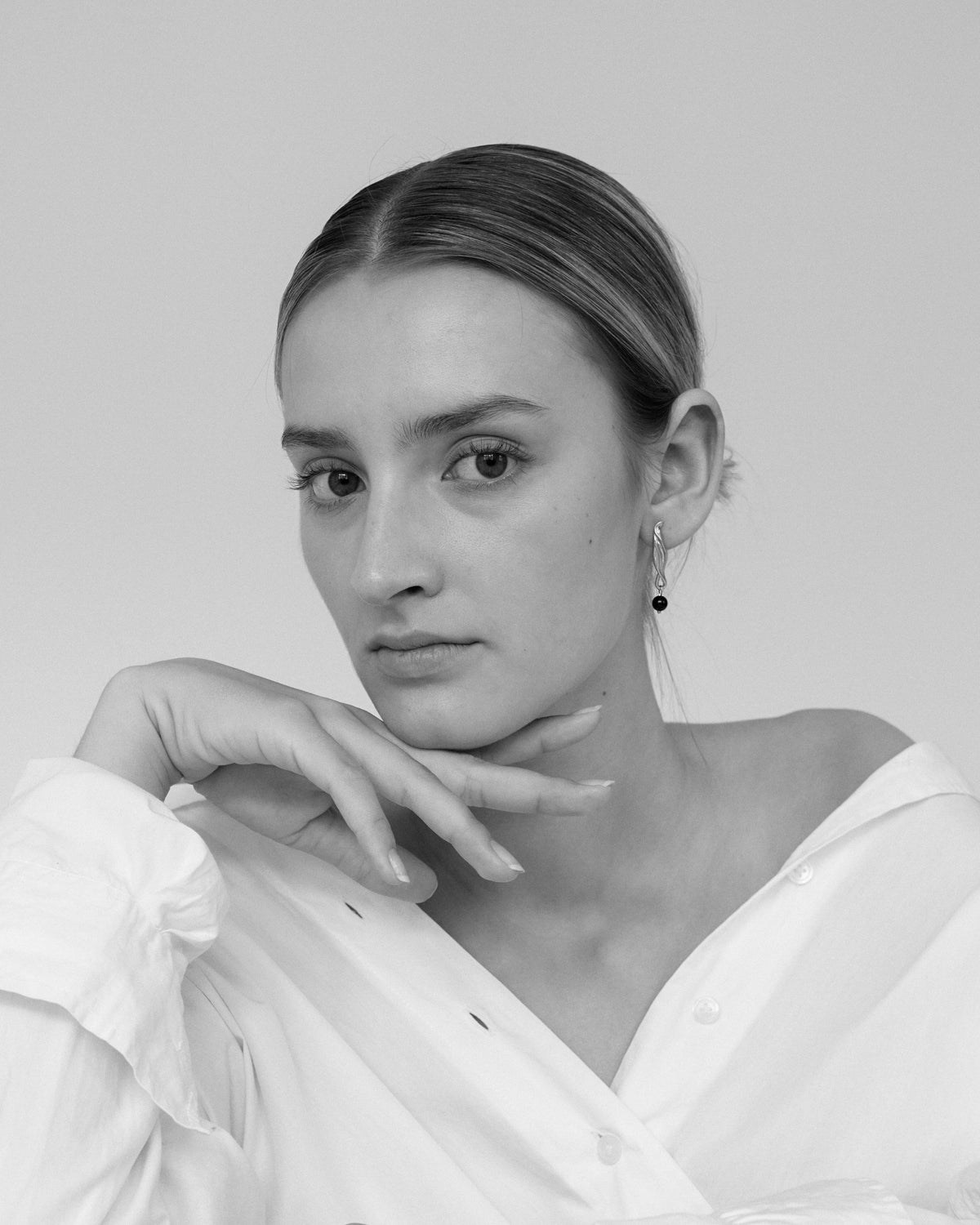 Idun ørering guldbelagt