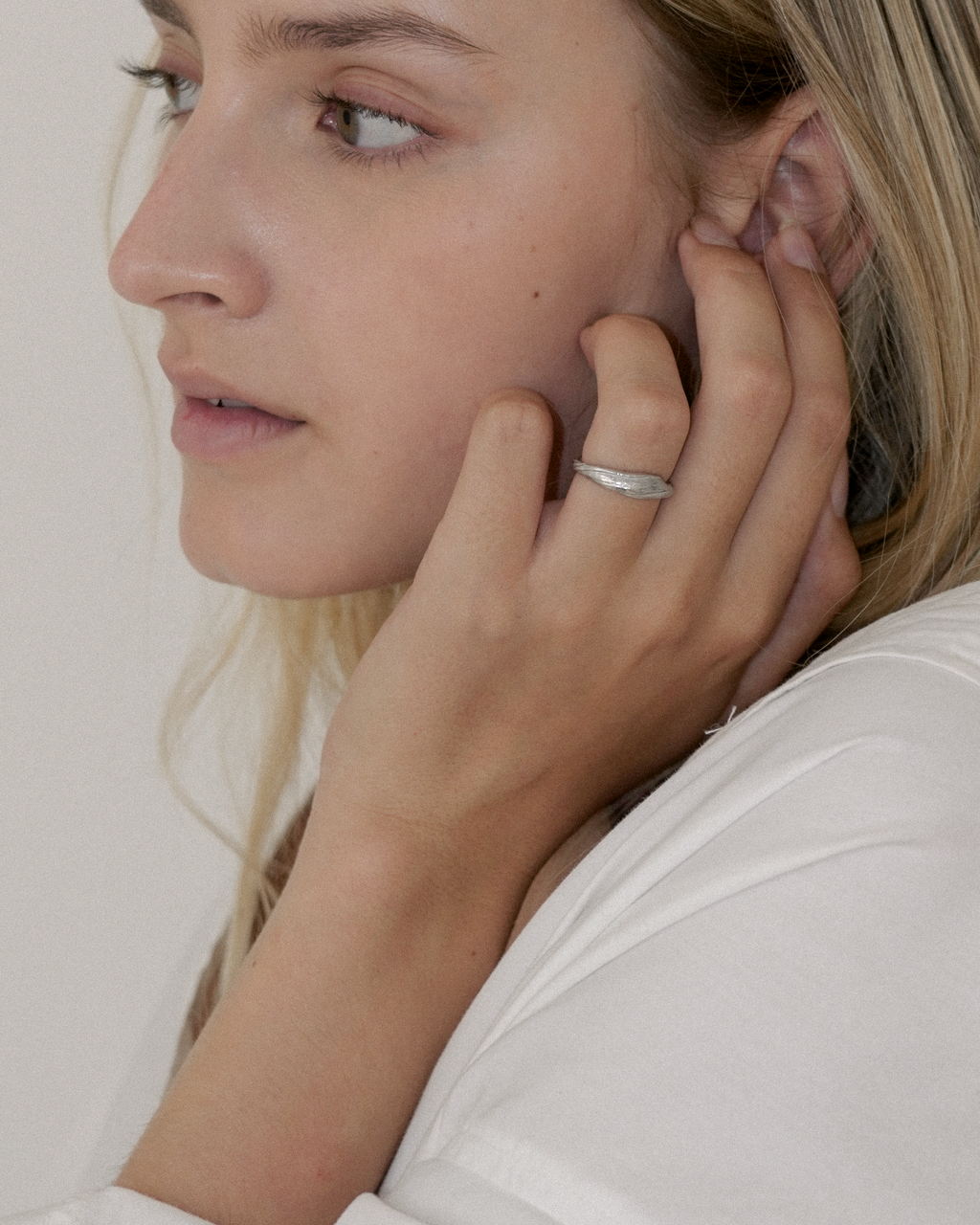 Idun ring sølvbelagt