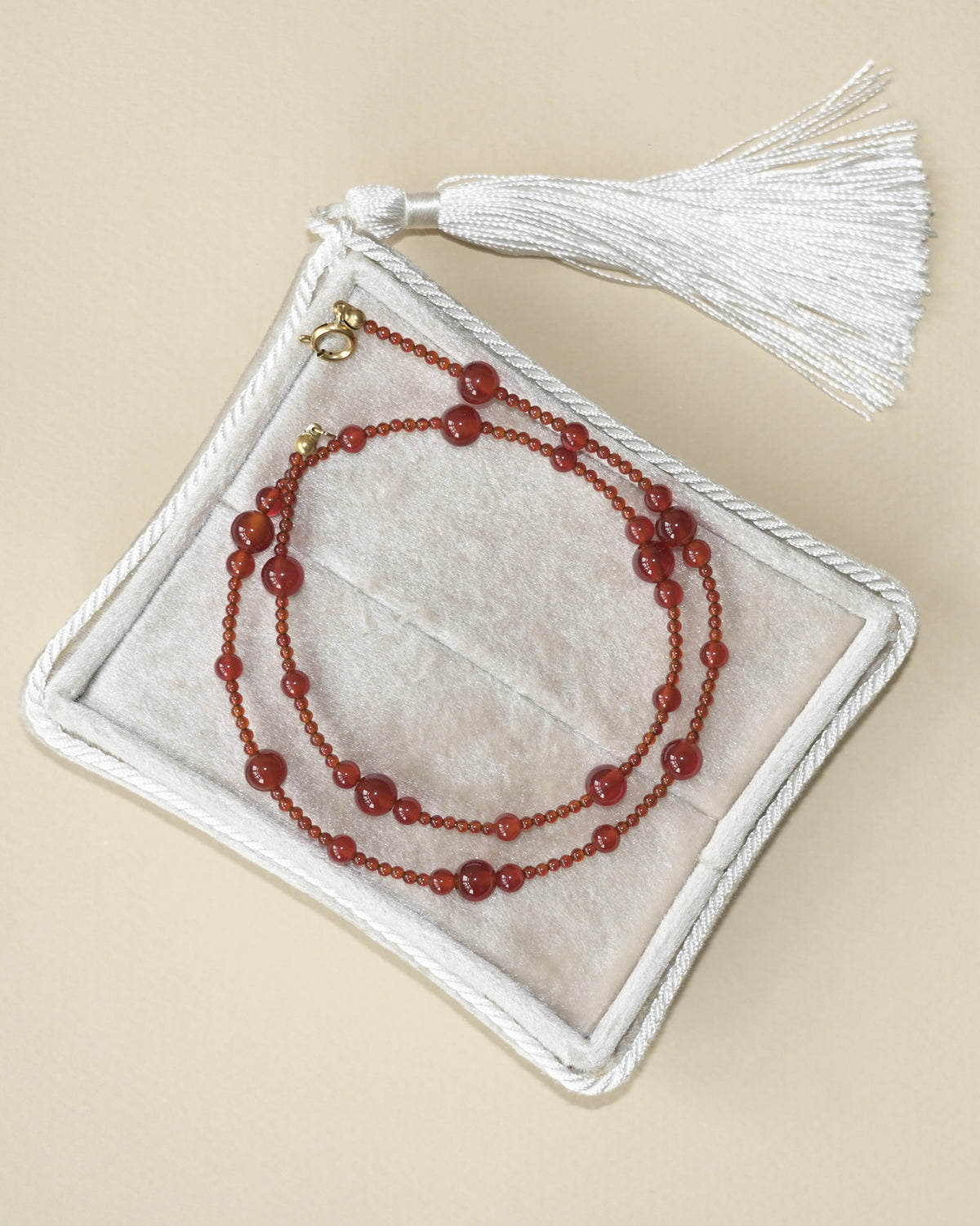 Perla No. 1 collier guldbelagt