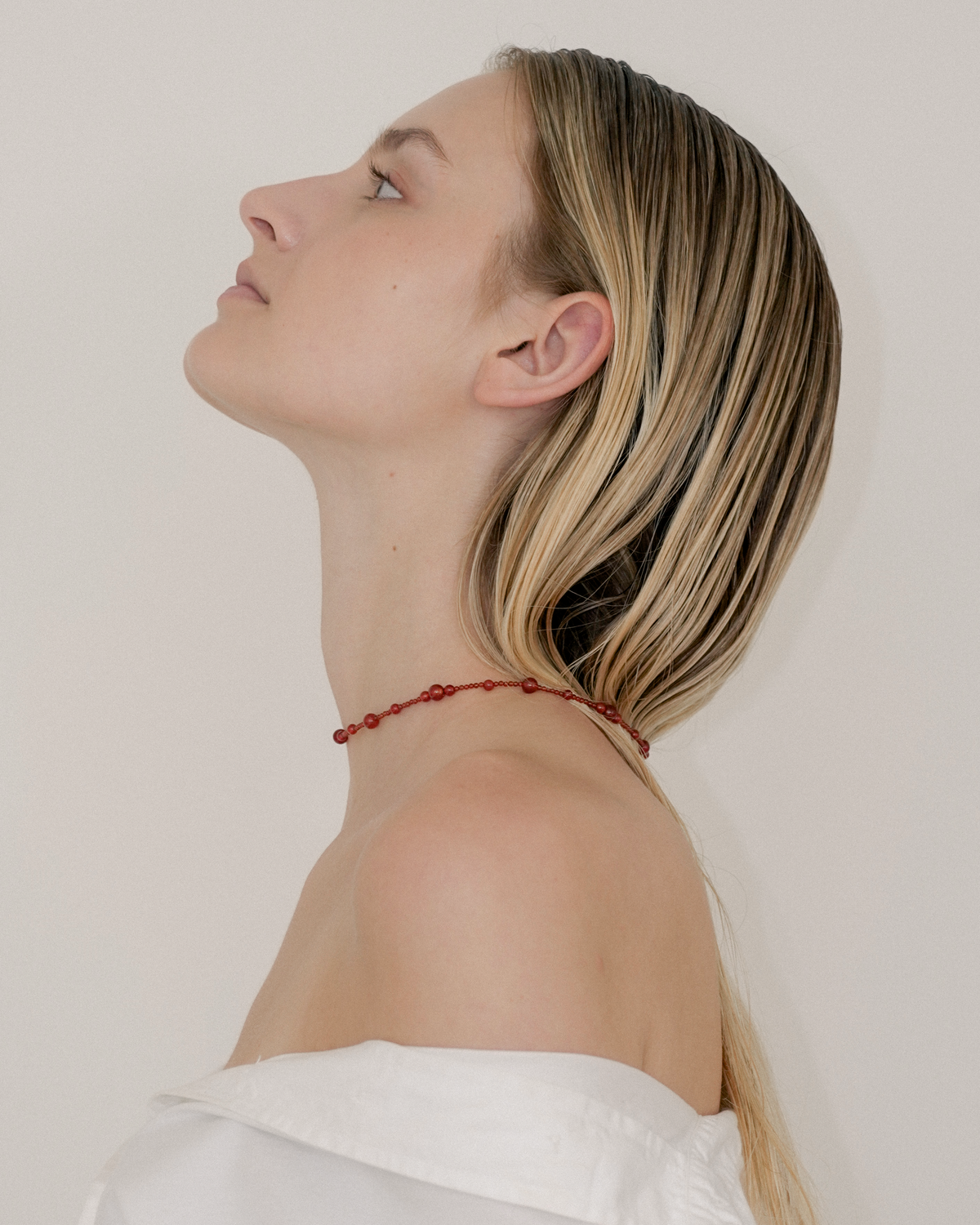 Perla No. 1 collier guldbelagt