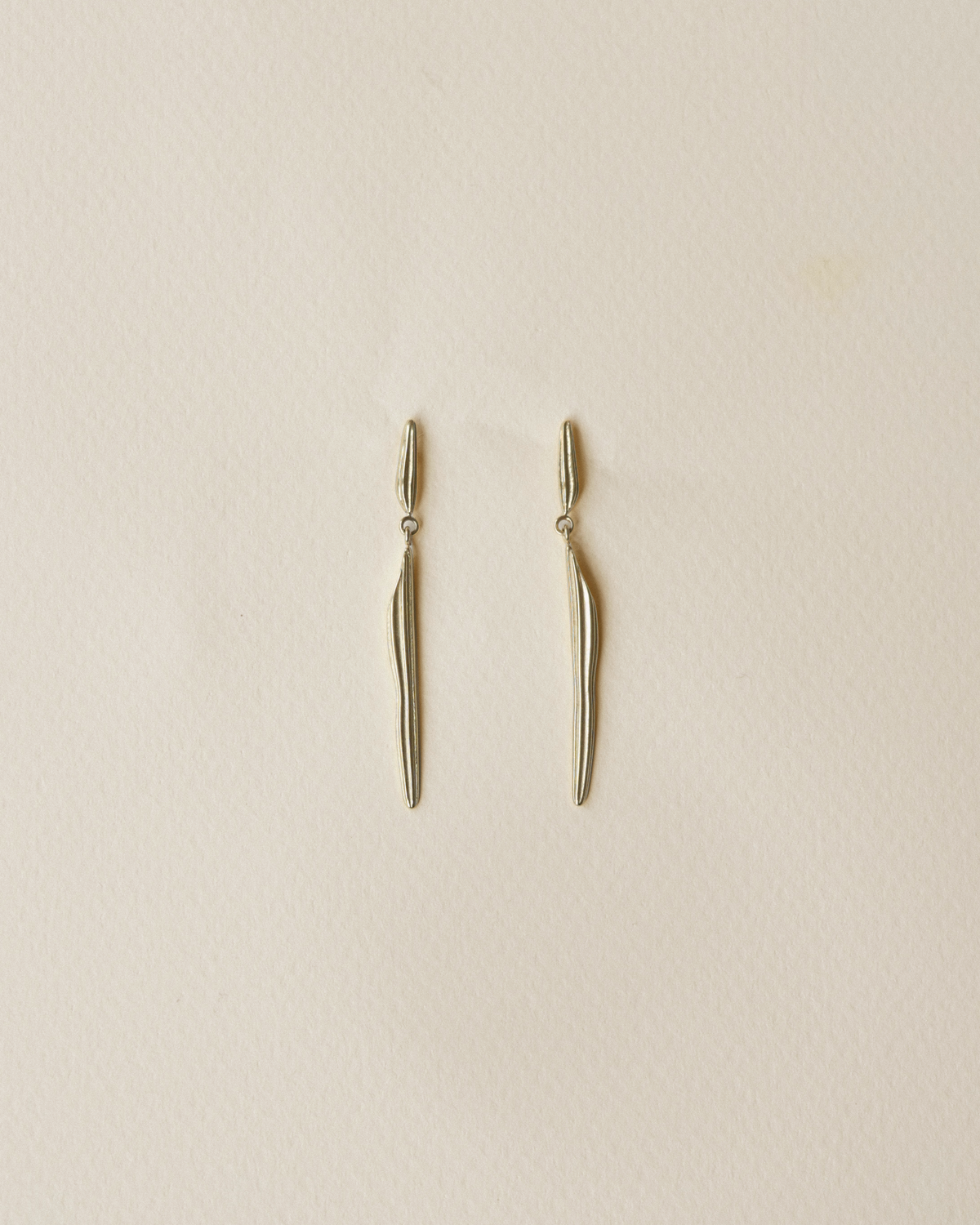 Tide No. 1 ørering guldbelagt